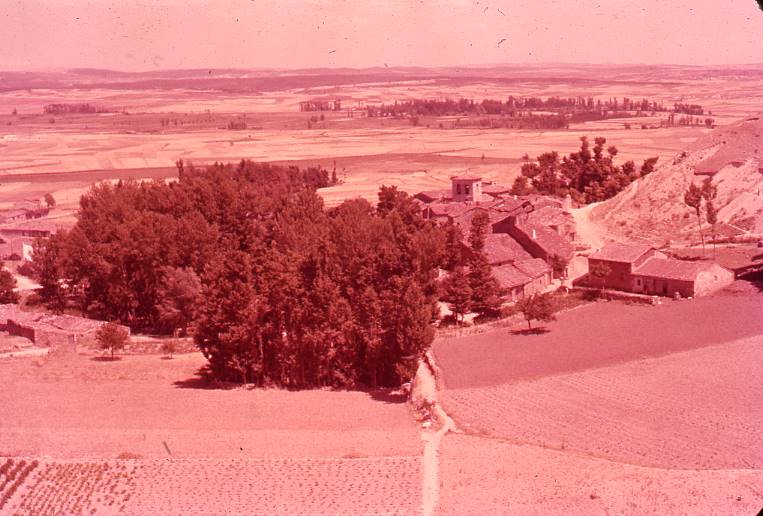 [Perspectiva des d'un punt elevat de Peñalba de Castro, prop de Clunia]