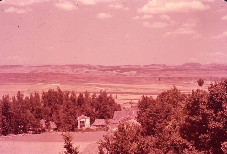 [Panoràmica del paisatge burgalès proper a Clunia]