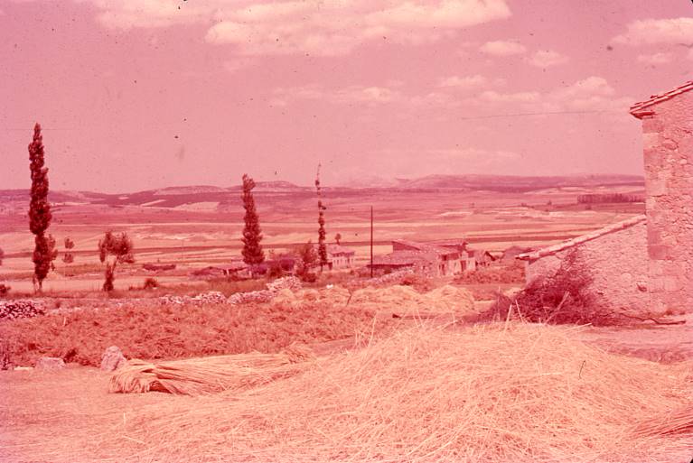 [Panoràmica del paisatge burgalès proper a Clunia]