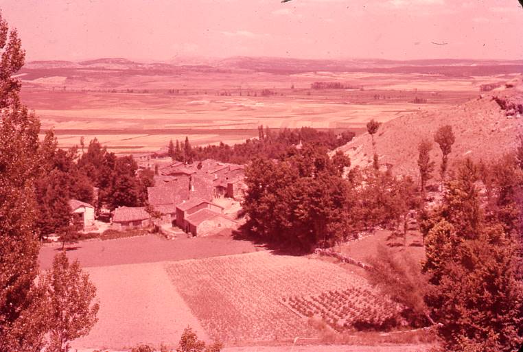 [Panoràmica del paisatge burgalès proper a Clunia]