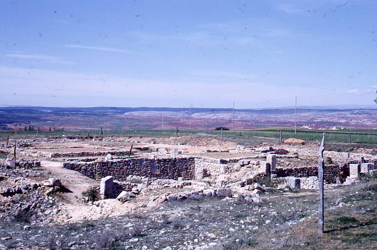 [Vista general d'un sector obert en excavació, Clunia]