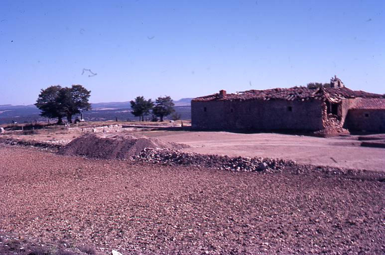 [Perspectiva de la zona de l'ermita de Clunia]