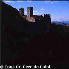 [Vista panoràmica del monestir de Sant Pere de Rodes, Al Empordà]