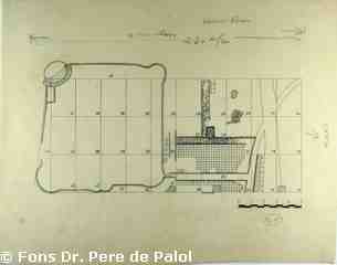 Quadrícula d'un sector de Pedrosa