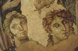 [Detall del mosaic d'Aquil·les a Skyros]