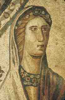 [Detall del mosaic d'Aquil·les a Skyros]