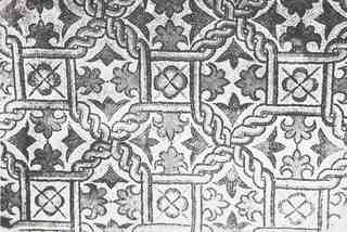 Mosaic de la nau lateral de la basílica justiniana de Sabratha