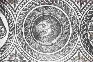 Cara de Liber Pater (s. II-III) de Sabratha
