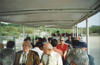 Visita durant la IV Reunió d'Arqueologia Cristiana, Lisboa 1992