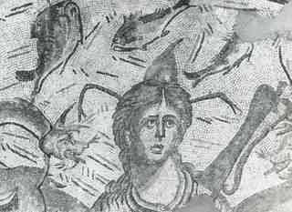 [Detall del mosaic de Tetis procedent de Jaén]