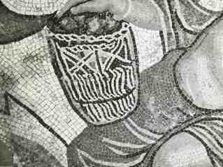 [Detall del mosaic d'Oceà de Dueñas]