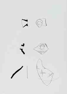 [Dibuix de peces de Terra Sigil·lata Hispànica procedents de les excavacions de la vil·la romana de La Olmeda, Palencia]