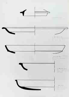[Dibuix de peces de Terra Sigil·lata Hispànica procedents de les excavacions de la vil·la romana de La Olmeda, Palencia]