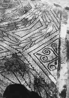 [Detall d'un paviment de mosaic geomètric de La Olmeda]