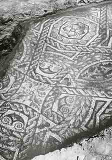 [Detall d'un paviment de mosaic procedent de la vil·la de La Olmeda]