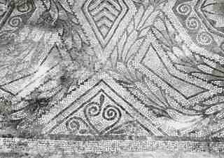 [Detall d'un paviment de mosaic procedent de la vil·la de La Olmeda]