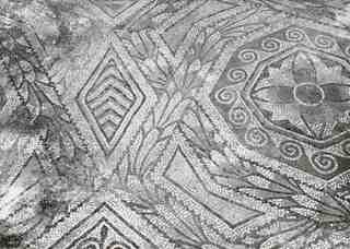 [Detall d'un paviment de mosaic procedent de la vil·la de La Olmeda]