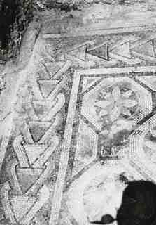 [Detall d'un paviment de mosaic procedent de la vil·la de La Olmeda]