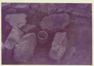 [Detall d'una olla localitzada durant l'excavació de l'àmbit VII-10 del poblat d'El Bovalar]