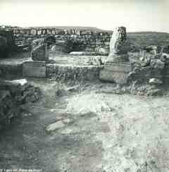 [Excavació de l'àmbit baptismal de la basílica d'El Bovalar]