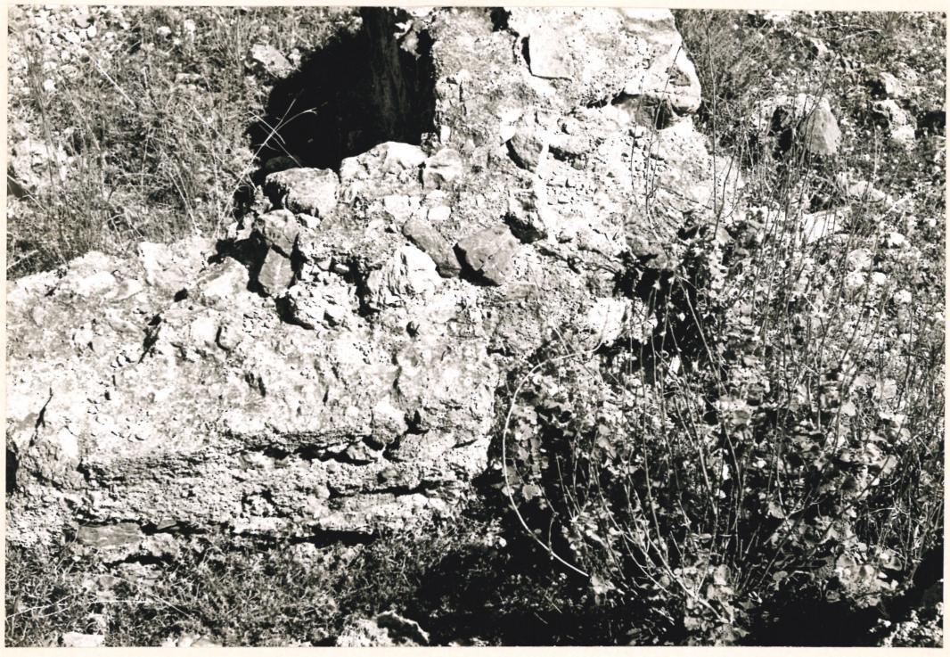 [Detall d'un mur de la basílica d'Aljezares]