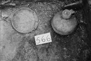 [Objectes de la tomba nº 566 de la Necròpoli de Saldaña]