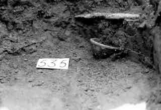 [Objectes de la tomba núm. 535 de la Necròpoli de Saldaña]