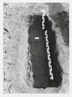 [Detall de l'excavació de la sepultura 335 de la necròpoli de Saldaña, Palència]