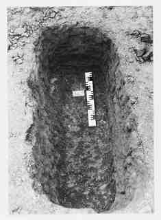 [Detall de l'excavació de la sepultura 363 de la necròpoli de Saldaña, Palència]