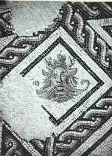 [Detall del mosaic dels atletes vencedors de Vienne, França]