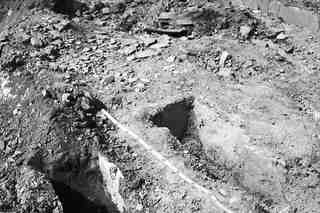 Velilla del Río, vista general de l'emplaçament de la necròpoli